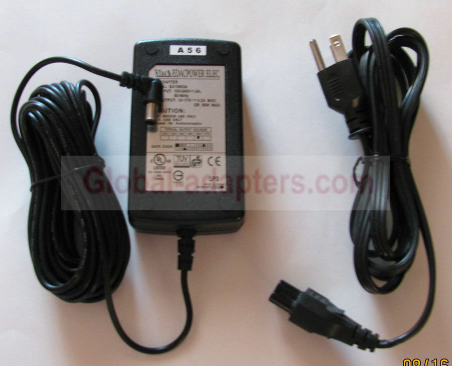 New 12-17V 4.2A EDAC EA10603A Power Supply Ac Adapter